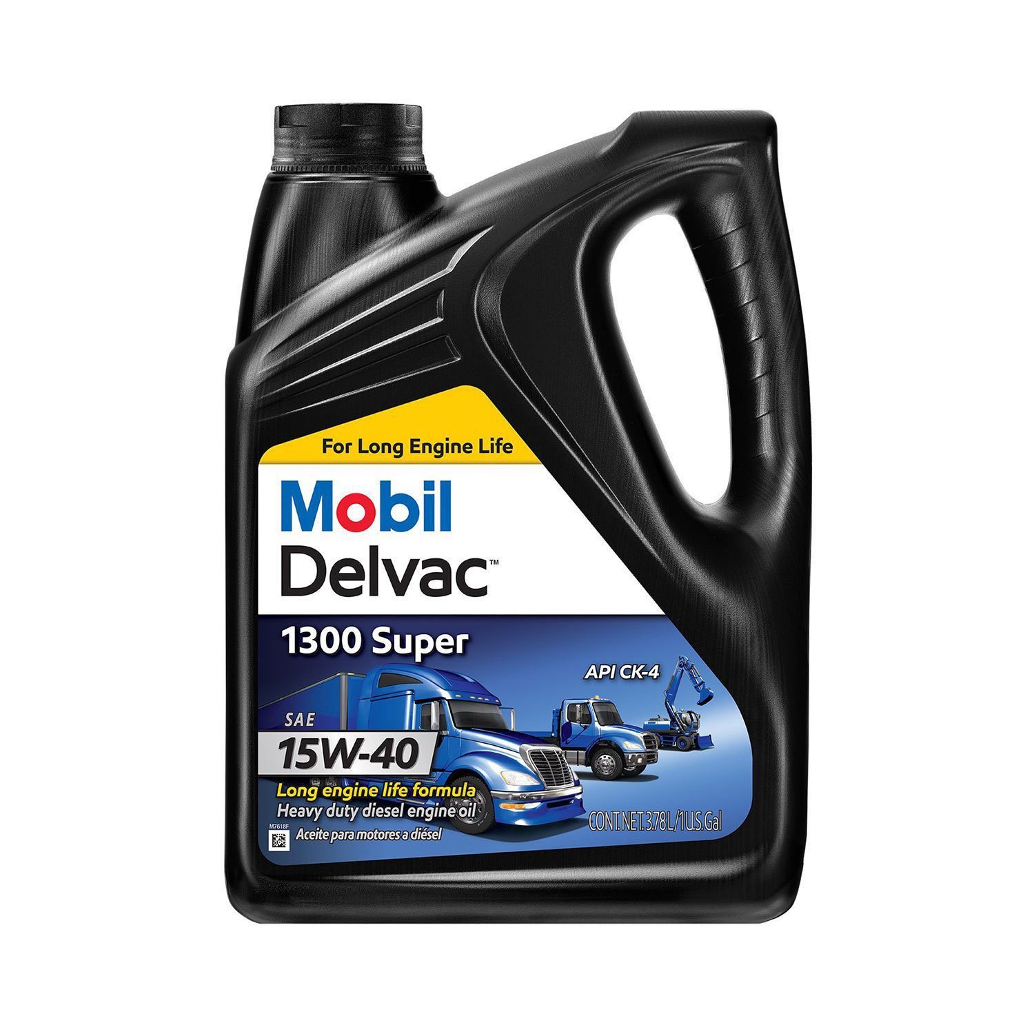 1 Mobil Delvac 1300 Super Heavy Duty Synthetic Blend Diesel Engine Oil